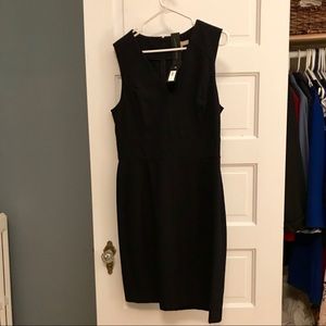 navy stretch sheath dress - size 14 - never worn